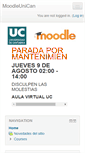 Mobile Screenshot of moodle.unican.es